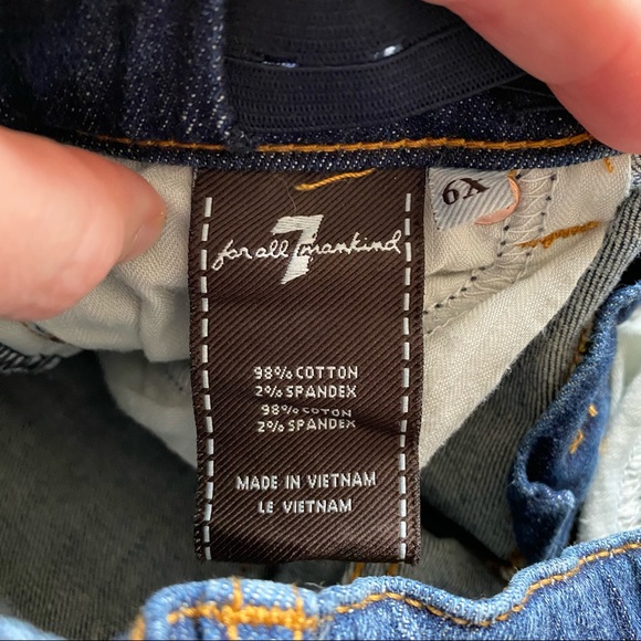 7 For All Mankind jeans girls size 6x - Picture 7 of 7